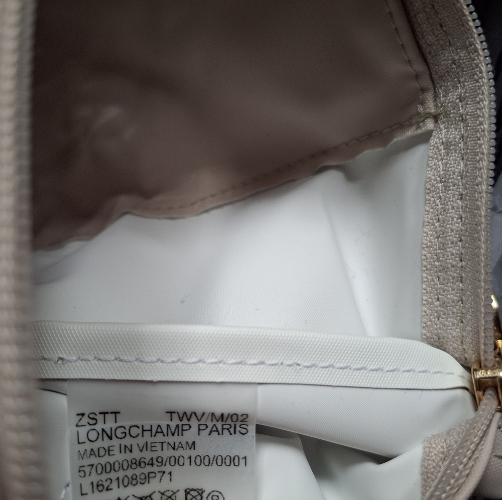 Longchamp Le Pliage Small Top Handle, Color Paper - Picture 7 of 7